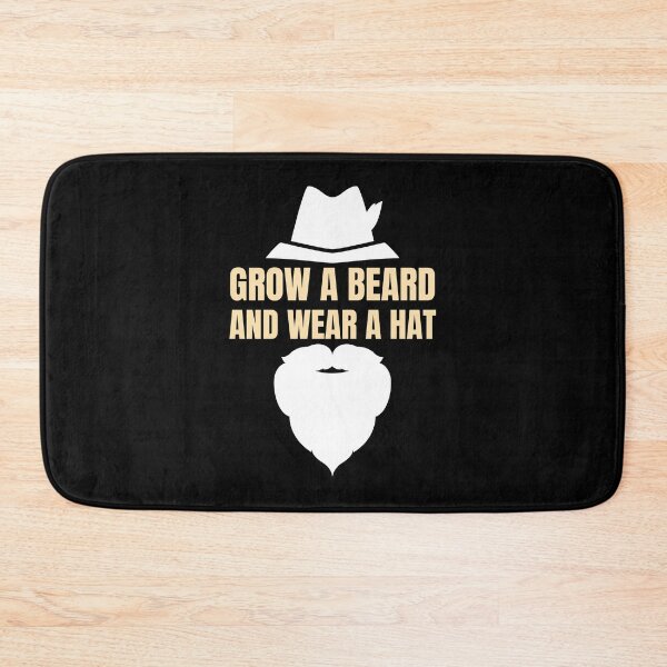Item preview, Grow A Beard And Wear A Hat designed and sold by EmotionArt.