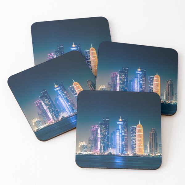 Item preview, doha skyline in qatar designed and sold by franckreporter.