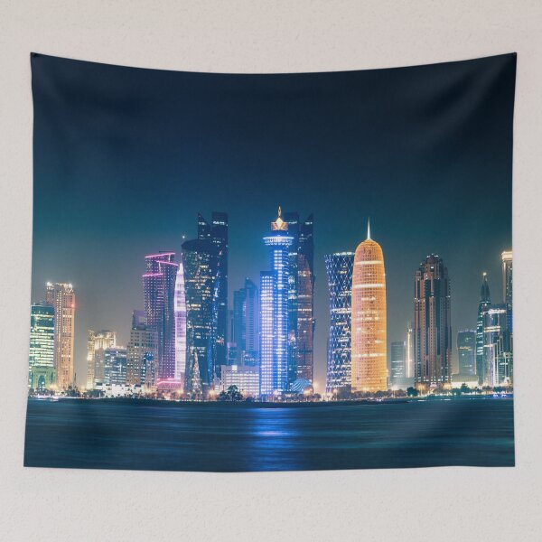 Item preview, doha skyline in qatar designed and sold by franckreporter.