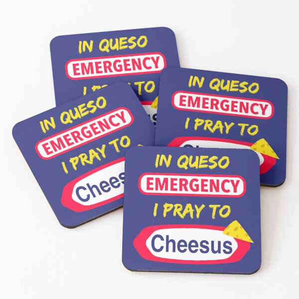 Item preview, In Queso Emergency I Pray to Cheesus designed and sold by aribluestein.
