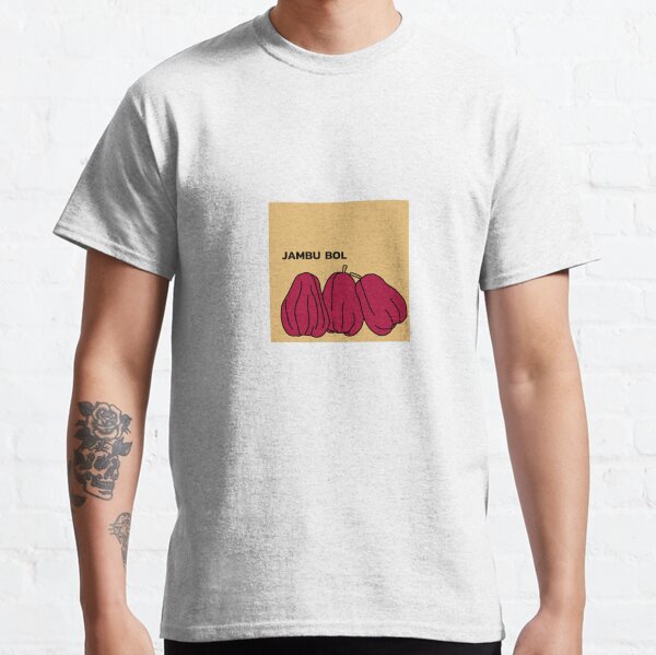 Malay Rose Apple (Jambu Bol) (Beige Background) Classic T-Shirt