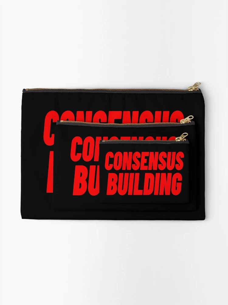 Thumbnail 2 of 4, Zipper Pouch, Consensus designed and sold by rixRIXrix.
