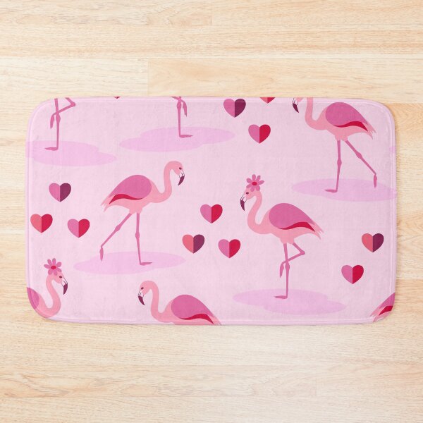 Item preview, Valentines Day Flamingos, Valentine's Pattern designed and sold by patternme.