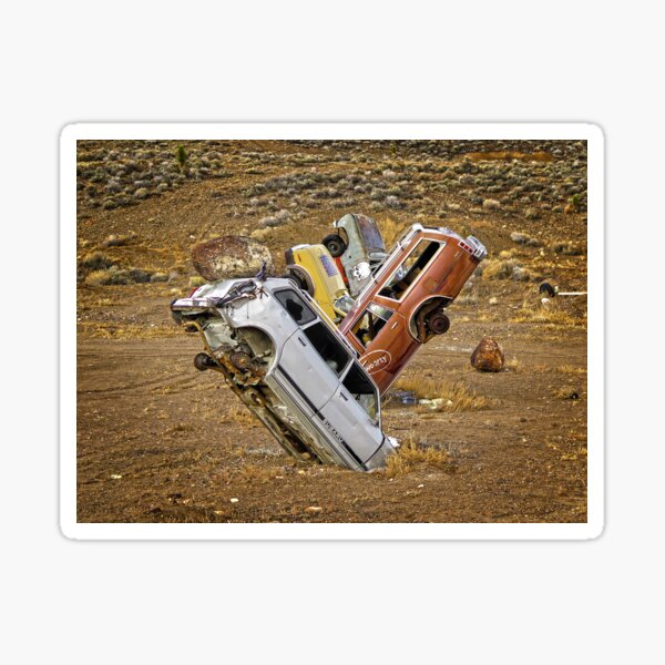 Item preview, Junkyard in the Desert designed and sold by JohnArehart.