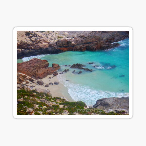 Cliff to Beach Sticker