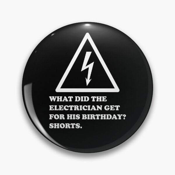 Item preview, What Did The Electrician Get For His Birthday? Shorts. designed and sold by DomGDesign.