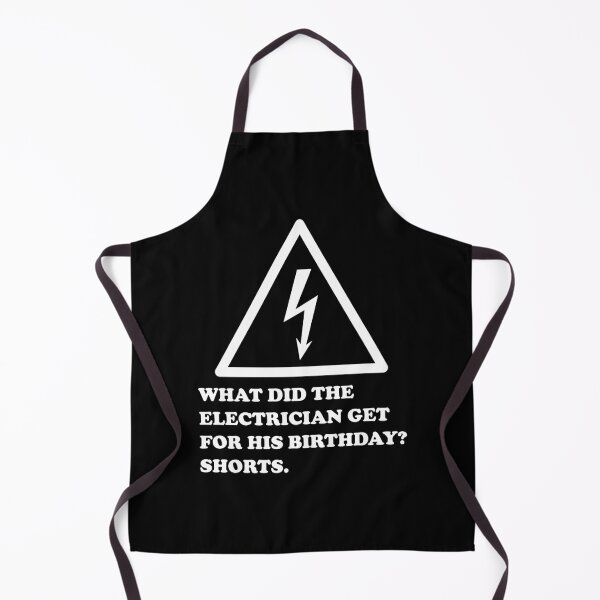 Item preview, What Did The Electrician Get For His Birthday? Shorts. designed and sold by DomGDesign.