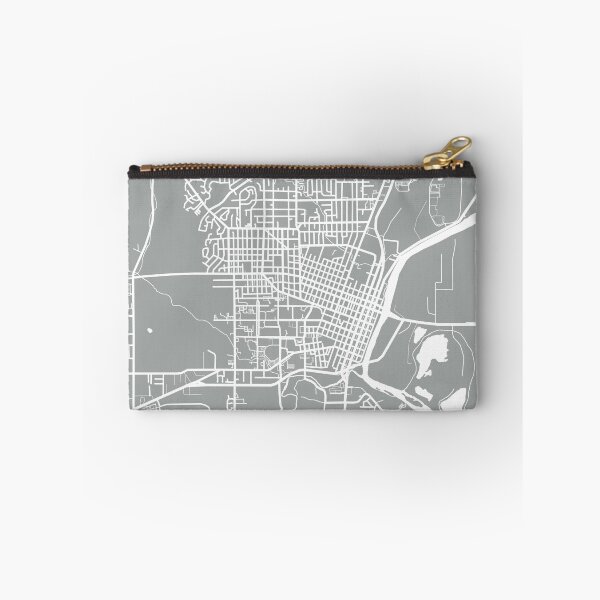 Item preview, Corvallis Map - Light Grey designed and sold by CartoCreative.