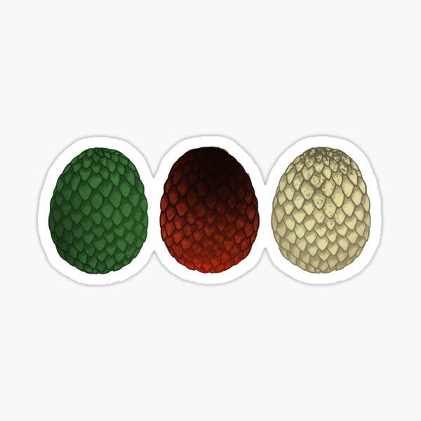 Dragon Eggs Sticker