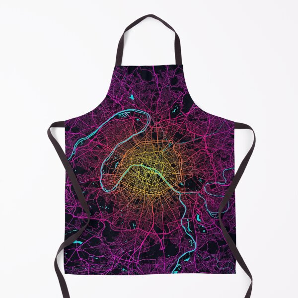 Item preview, Paris City Map of France - Neon designed and sold by deMAP.