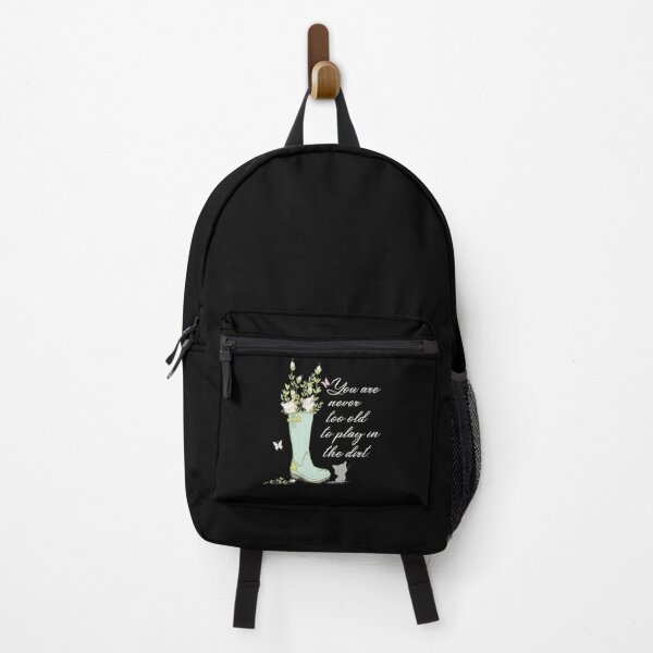 Item preview, Cats Funny Gardener Gardening Never Too Old to Play in the Dirt designed and sold by catsandmore.