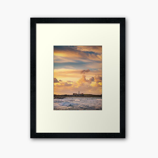 Pafos Lighthouse Framed Art Print