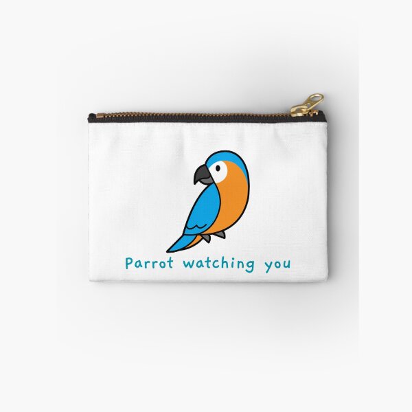 Item preview, parrot watching you designed and sold by TeesKeeper.