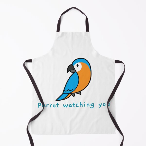 Item preview, parrot watching you designed and sold by TeesKeeper.