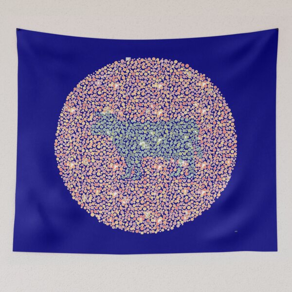 Item preview, Alberta cow color blind test designed and sold by simplysassy.