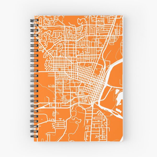 Item preview, Corvallis Map - Orange designed and sold by CartoCreative.