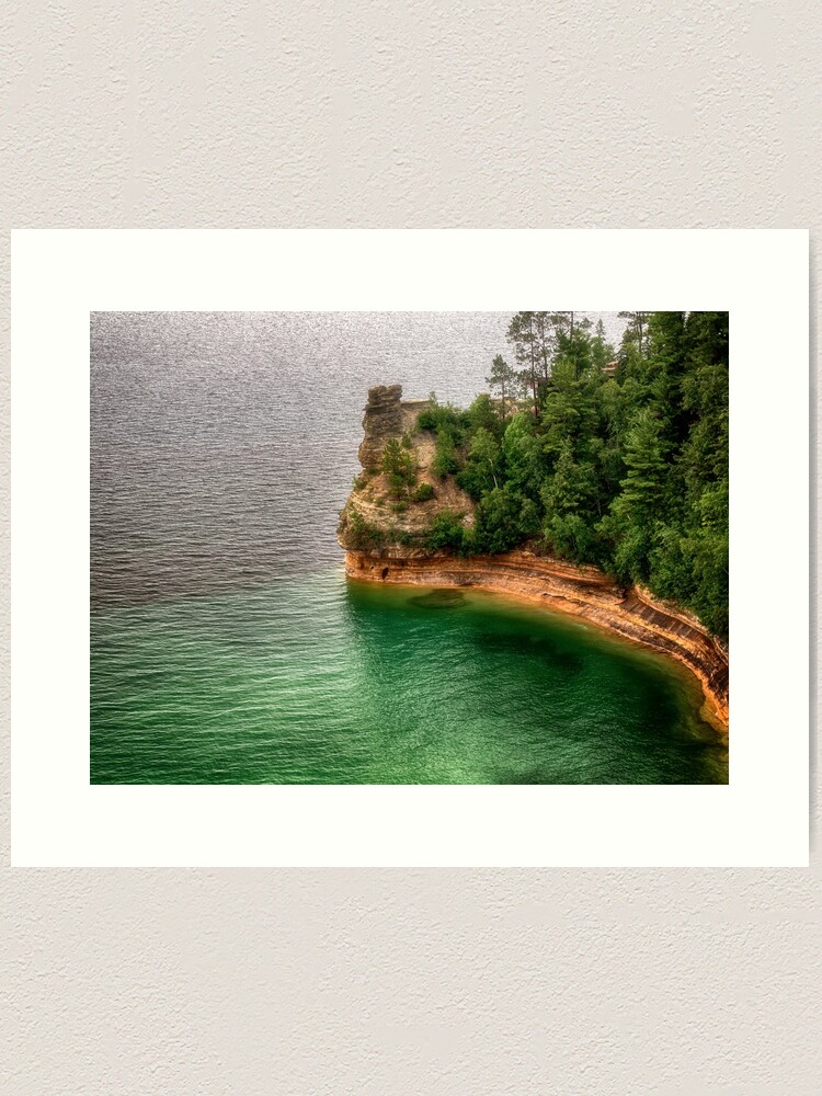 Miners Castle Pictured Rocks, Michigan Art Print