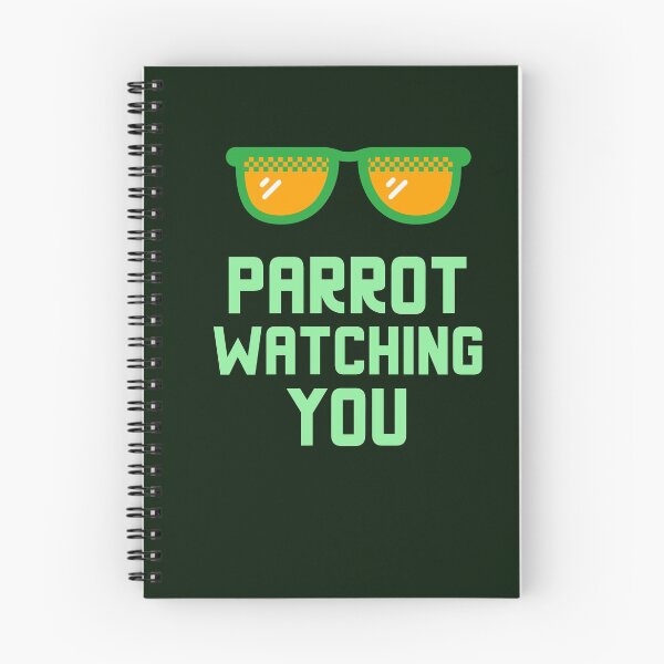 Item preview,  parrot watching you designed and sold by TeesKeeper.