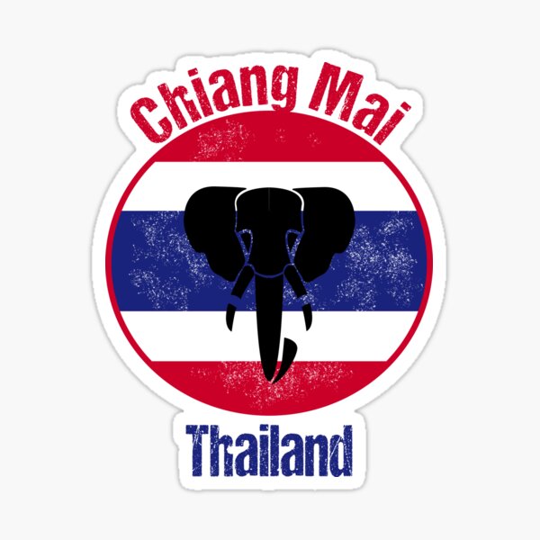 Item preview, Chiang Mai Thailand Backpacker Travel designed and sold by RegioMerch.
