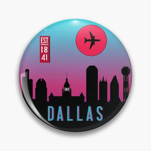 Item preview, Retro Dallas City Texas Tx Skyline Cityscape Souvenir 90s designed and sold by merchzy.