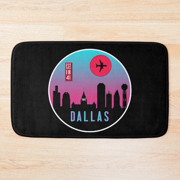 Item preview, Retro Dallas City Texas Tx Skyline Cityscape Souvenir 90s designed and sold by merchzy.