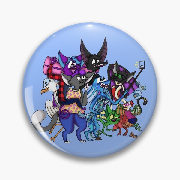 Artikelvorschau, Planet Alterra Charaktere Selfie entworfen und verkauft von Thefurbyartist.