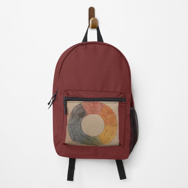 Item preview, Original color circle from 1809, made by Goethe with assignments of the properties of the colors, designed and sold by Pelikancrazy.