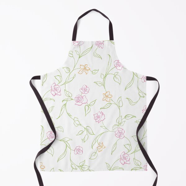 Item preview, Sophisticated Elegant Classy Chalk Drawn Flowery Pattern designed and sold by GeekHeadDesigns.