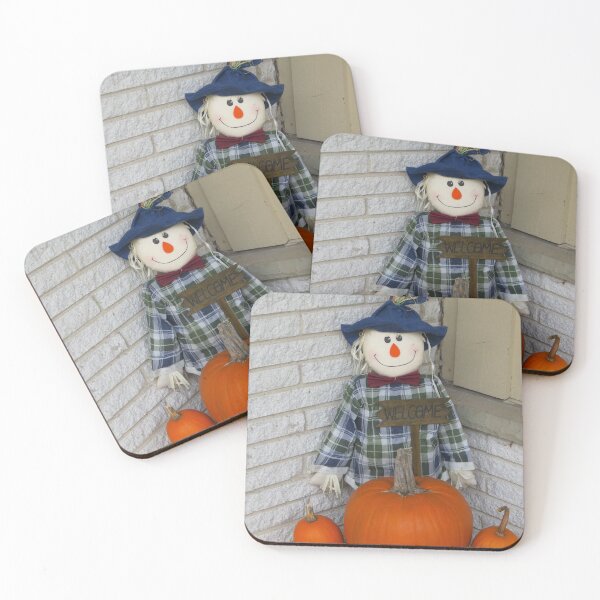 Item preview, Scarecrow With Pumpkins designed and sold by WoodburyLake.
