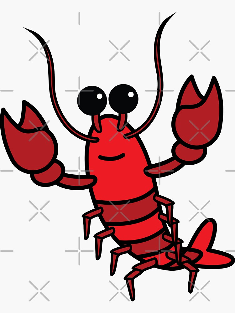 "Lobster" Sticker for Sale by stickercircle Redbubble