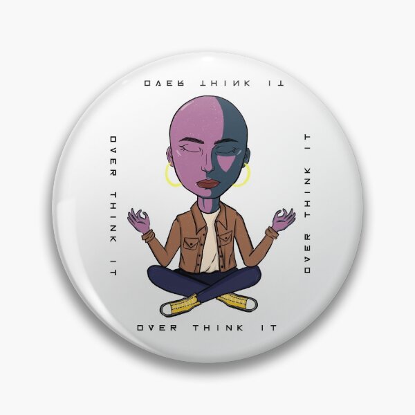 Item preview, OVER THINK IT  designed and sold by WAVE Store.