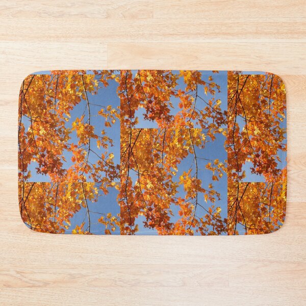 Item preview, Orange Maple Leaves Wisconsin  designed and sold by WoodburyLake.
