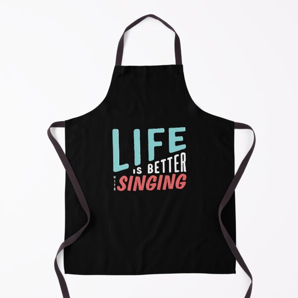 Item preview, Life is better with singing minimalistic text designed and sold by ARTemSPL.