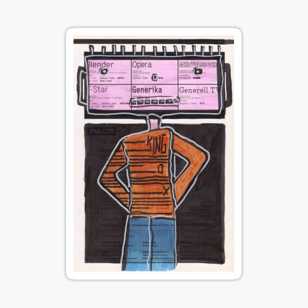 Generell TV Opera Sticker