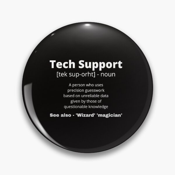 Item preview, Tech support definition designed and sold by shane62.