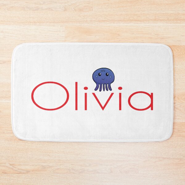 Item preview, Olivia Cute Squid My Name Is Olivia designed and sold by ProjectX23.