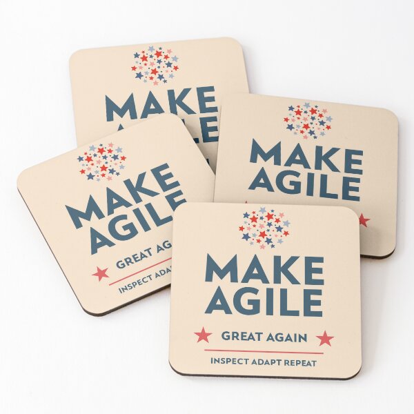 Item preview, "Make agile great again" designed and sold by Salma Satya & Co.