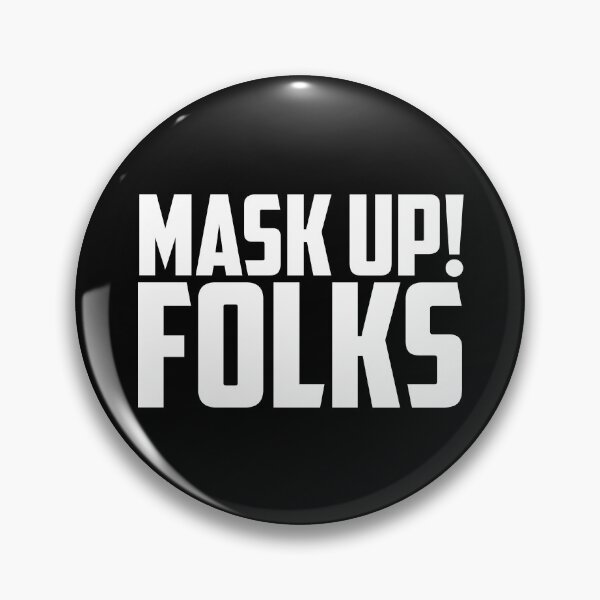 Item preview, Mask Up, Folks Political    designed and sold by Singhe Design.