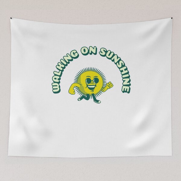 Item preview, Walking on Sunshine (cartoon sun) designed and sold by HamiltonmagicTs.