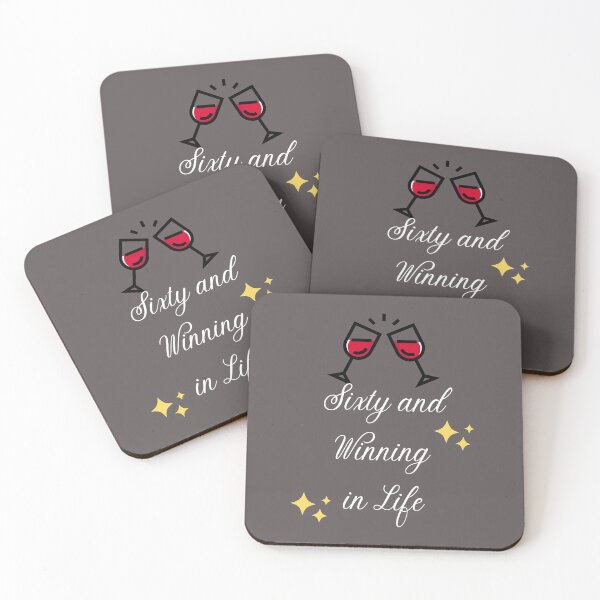 Item preview, Sixty and Winning in Life- Quotes on turning Sixty designed and sold by Lorify.