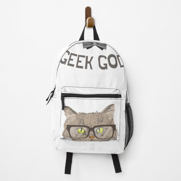 Item preview, Geek God - Funny Cat designed and sold by iamwowie.