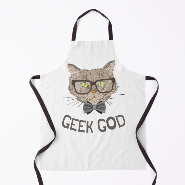 Item preview, Geek God - Funny Cat designed and sold by iamwowie.