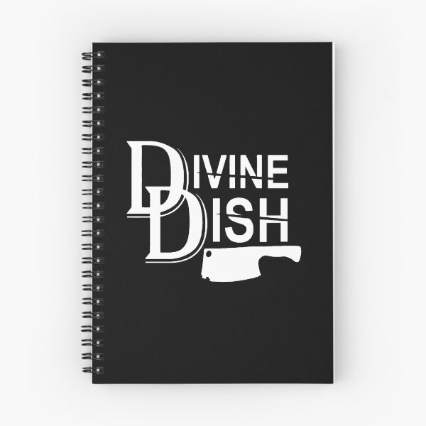 Artikelvorschau, Divine Dish Logo weiß entworfen und verkauft von TFUmerchandise.