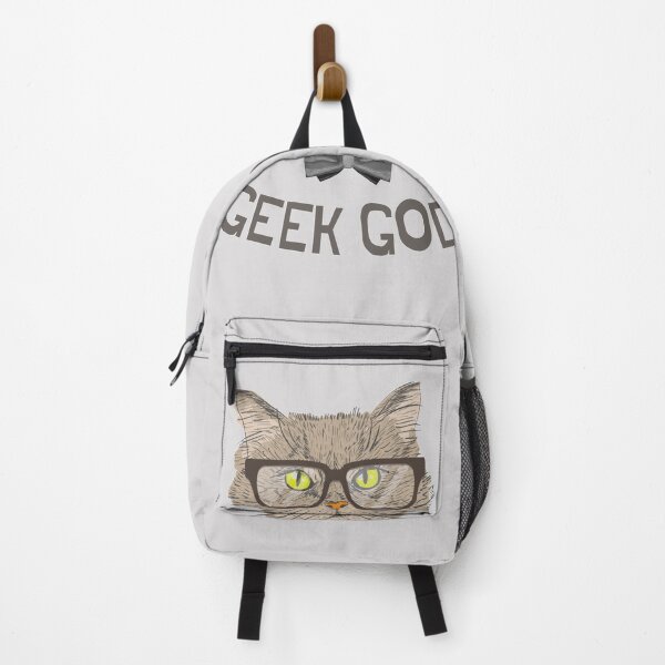 Item preview, Geek God - Funny Cat (Grey) designed and sold by iamwowie.