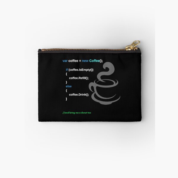 Aperçu de l'œuvre Café et code créée et vendue par DesignsWithMel.