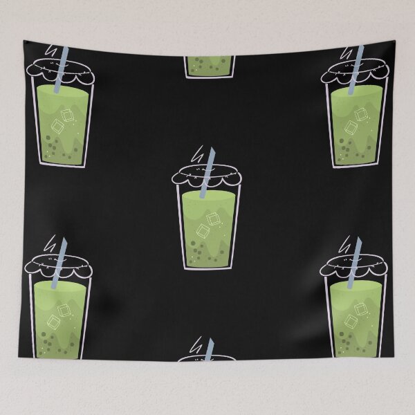 Item preview,  Green Tea Boba And Taro And Milk Tea designed and sold by Mariano Topno.