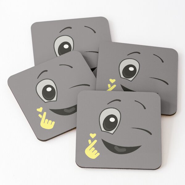 Item preview, finger love sign . eye wink. pantone color of the year 2021. ultimate gray and illuminating designed and sold by doctors-apparel.