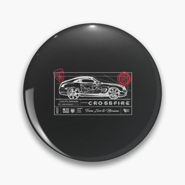 Item preview, Crossfire Xfire Coupe Blueprint graphic designed and sold by AwakeLA.