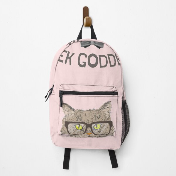 Item preview, Geek Goddess - Funny Cat (Pink) designed and sold by iamwowie.