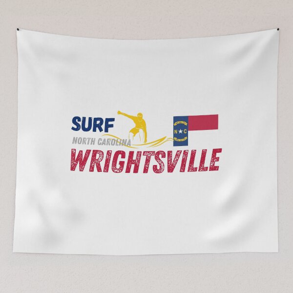 Item preview, Wrightsville Beach North Carolina surf flag designed and sold by Original1977.